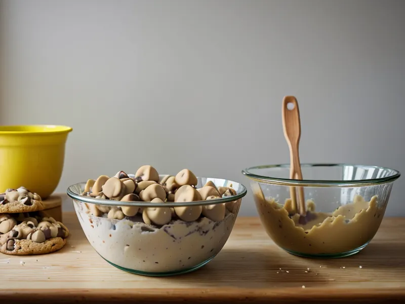 Galletas estilo Nueva York enfriándose en una rejilla, resultado de practicar repostería casera en video
